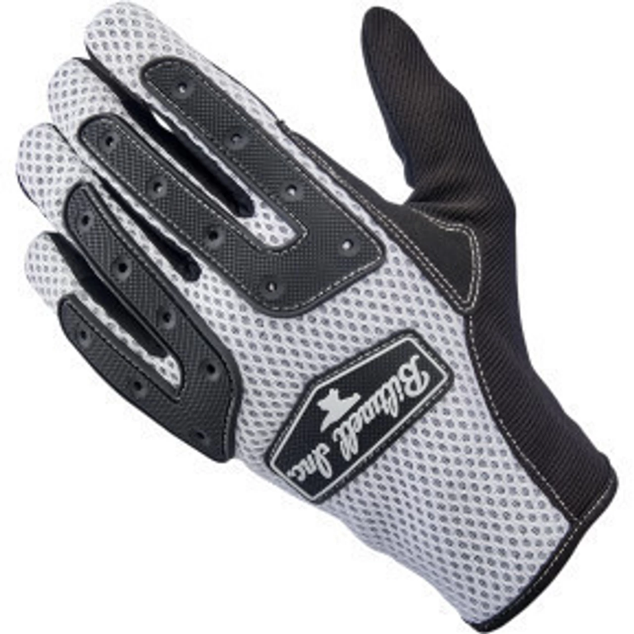 Biltwell Anza Gloves - White/Black 1 Biltwell Anza Gloves - White/Black