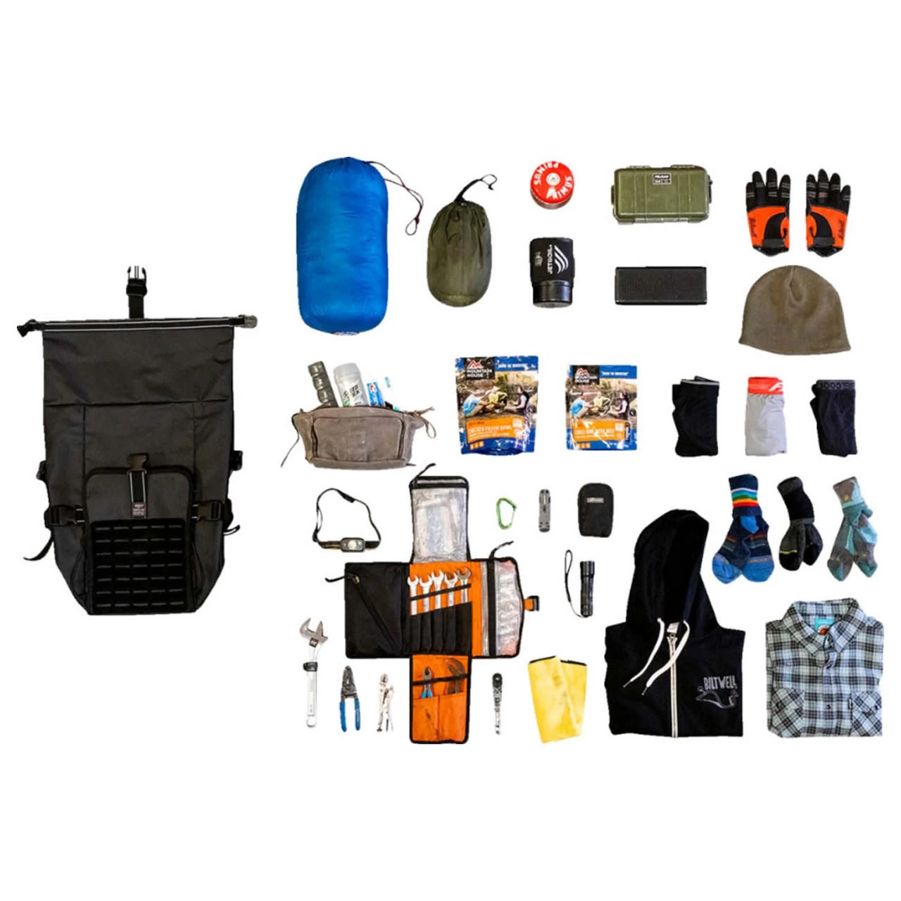 Bitwell - Black Exfil 60 Gen 2 Dry Bag 19 Bitwell - Black Exfil 60 Gen 2 Dry Bag - Image 19