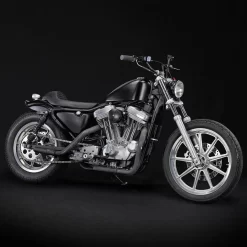 Biltwell - Black 1" Tracker High Handlebars W/ TBW Plugs -Next stop, Motorcycle riding. biltwell black 1 tracker high handlebars w tbw plugs 72369.1690489091