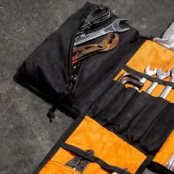 Biltwell - Black Exfil-0 2.0 Tool Roll -Next stop, Motorcycle riding. biltwell black exfil 0 2.0 tool roll 70910.1690317734