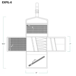 Biltwell - Black Exfil-0 2.0 Tool Roll -Next stop, Motorcycle riding. biltwell black exfil 0 2.0 tool roll 94830.1690317981