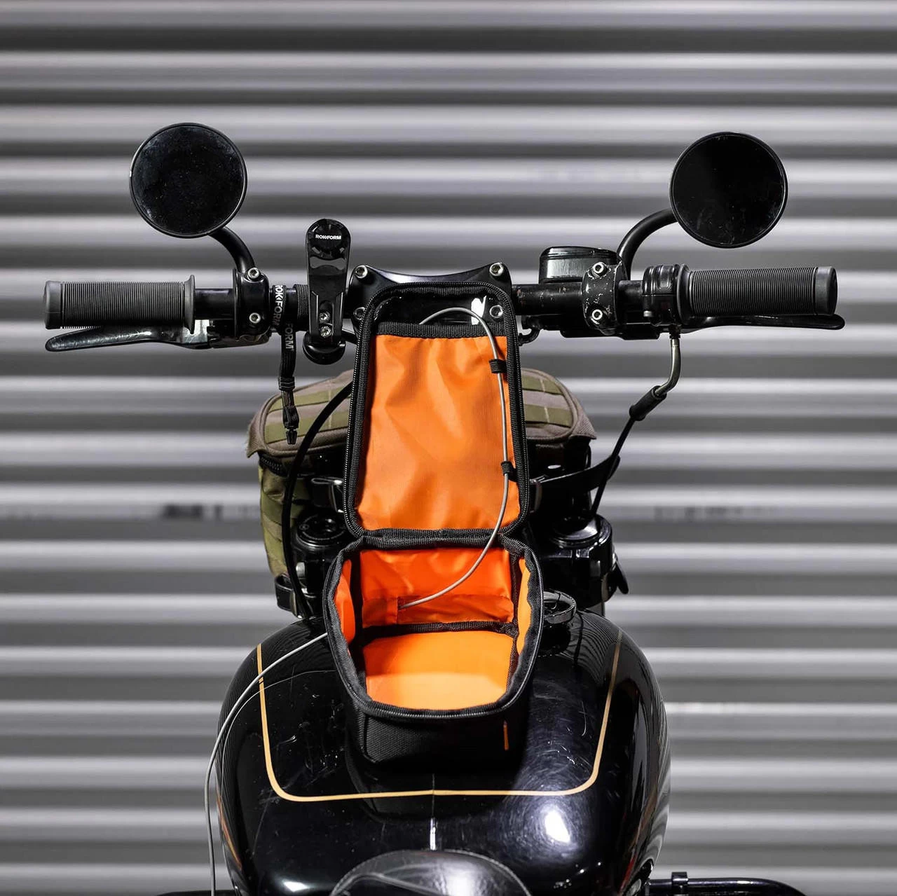 Biltwell - Black Exfil-2 Mini Tank Bag 20 Biltwell - Black Exfil-2 Mini Tank Bag - Image 20