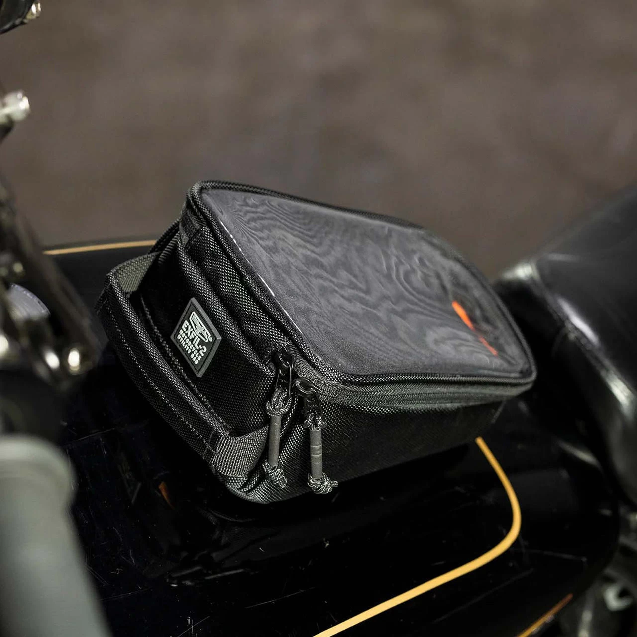 Biltwell - Black Exfil-2 Mini Tank Bag 15 Biltwell - Black Exfil-2 Mini Tank Bag - Image 15