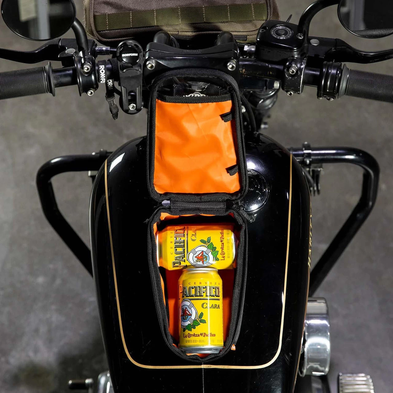 Biltwell - Black Exfil-2 Mini Tank Bag 18 Biltwell - Black Exfil-2 Mini Tank Bag - Image 18