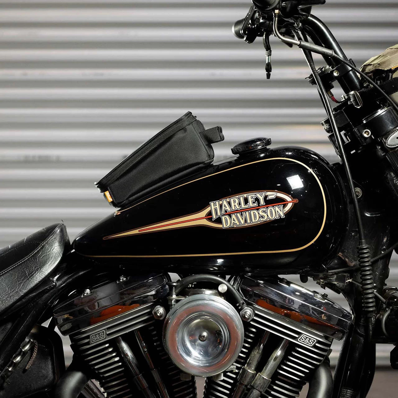 Biltwell - Black Exfil-2 Mini Tank Bag 13 Biltwell - Black Exfil-2 Mini Tank Bag - Image 13