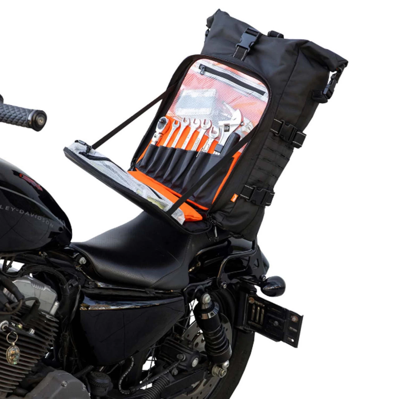 Biltwell - Black Exfil 80 Gen 2 Motorcycle Bag 17 Biltwell - Black Exfil 80 Gen 2 Motorcycle Bag - Image 17