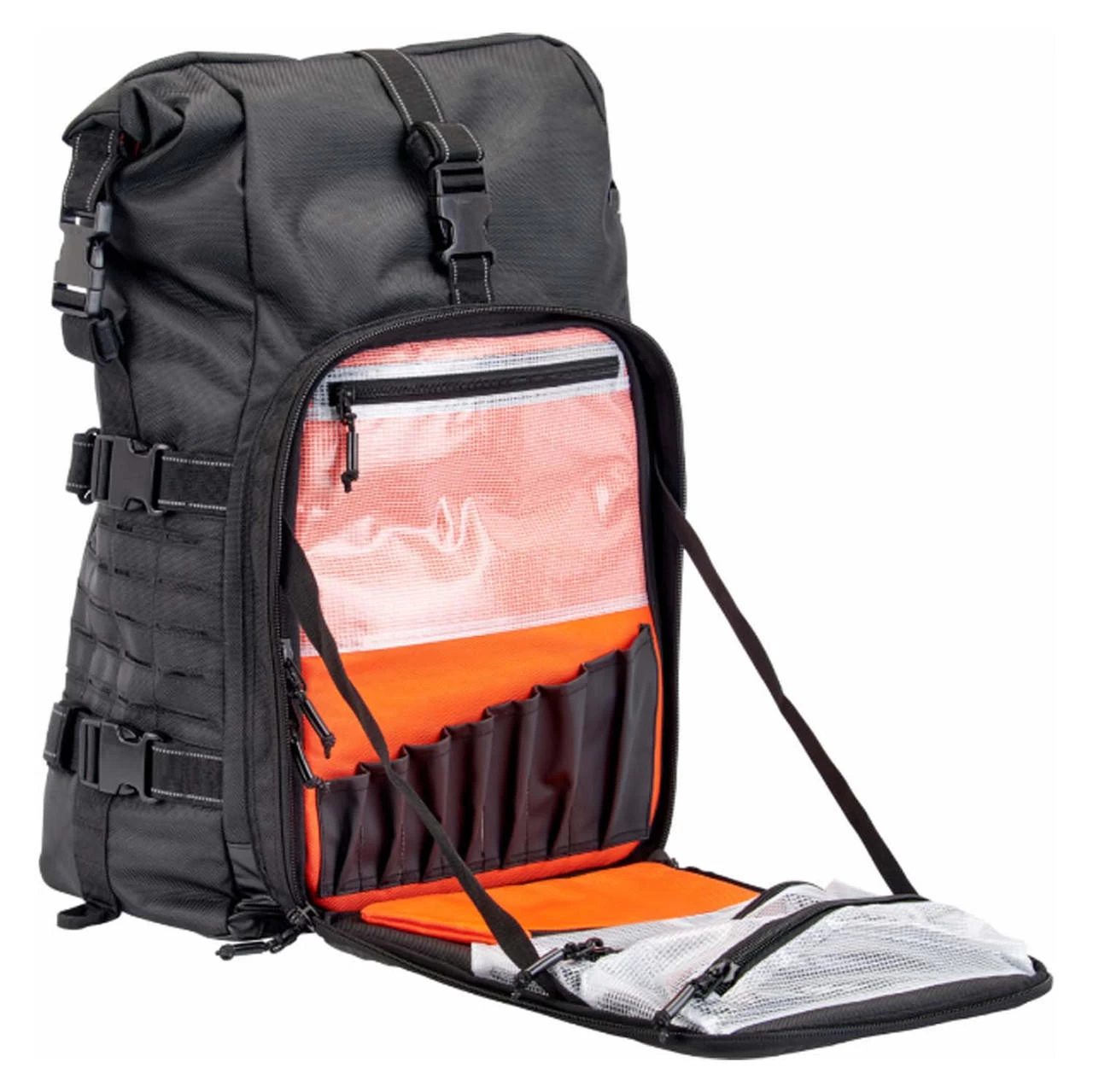 Biltwell - Black Exfil 80 Gen 2 Motorcycle Bag 5 Biltwell - Black Exfil 80 Gen 2 Motorcycle Bag - Image 5