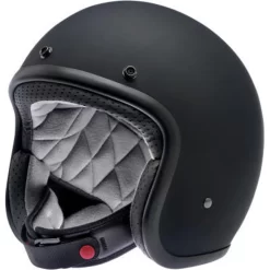 Biltwell - Bonanza Helmet - Flat Black 9 Biltwell - Bonanza Helmet - Flat Black -Next stop, Motorcycle riding. biltwell bonanza helmet flat black 76940.1691081772