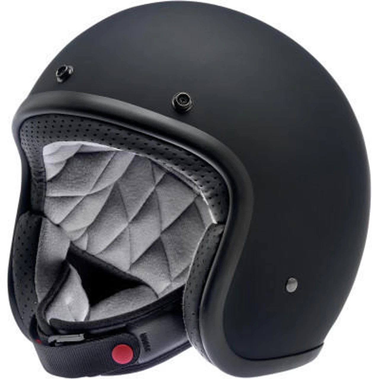 Biltwell - Bonanza Helmet - Flat Black 5 Biltwell - Bonanza Helmet - Flat Black - Image 5