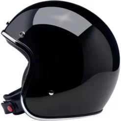 Biltwell - Bonanza Helmet - Gloss Black/ Large (Open Box) -Next stop, Motorcycle riding. biltwell bonanza helmet gloss black large open box 29606.1700939550