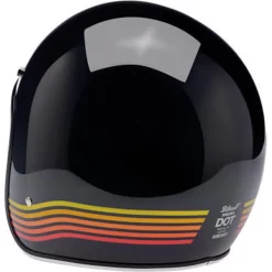 Biltwell - Bonanza Helmet - Gloss Black Spectrum -Next stop, Motorcycle riding. biltwell bonanza helmet gloss black spectrum 31845.1691079770
