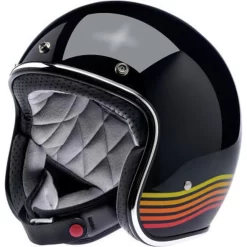Biltwell - Bonanza Helmet - Gloss Black Spectrum