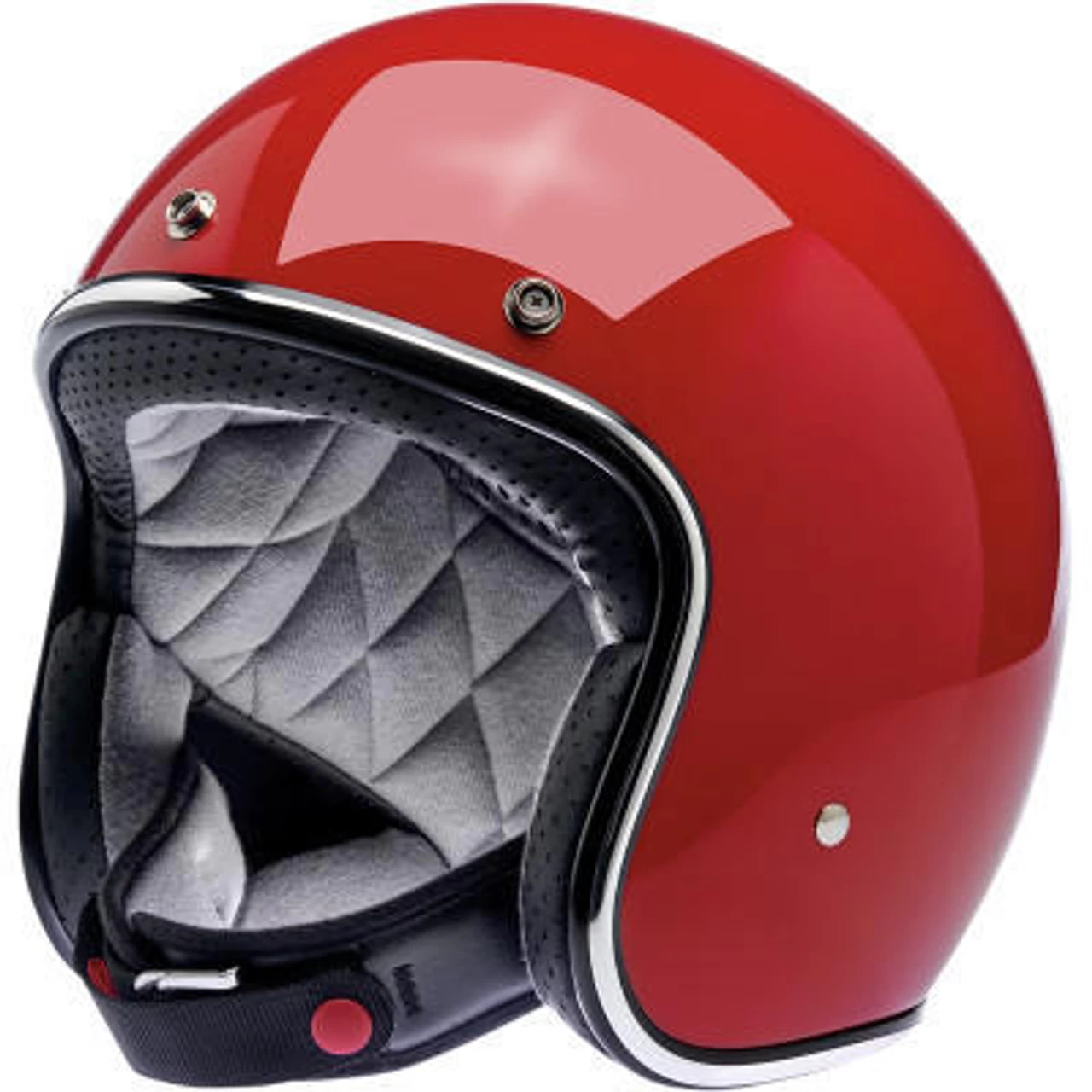 Biltwell - Bonanza Helmet - Gloss Blood Red 2 Biltwell - Bonanza Helmet - Gloss Blood Red - Image 2