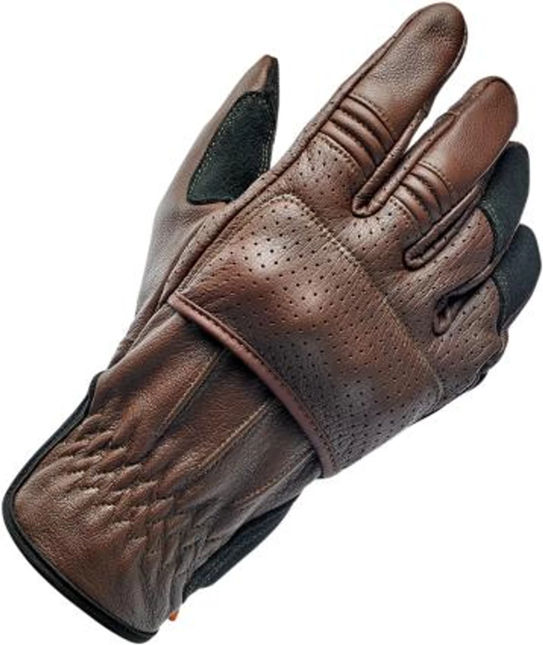 Biltwell Borrego Gloves - Chocolate 1 Biltwell Borrego Gloves - Chocolate