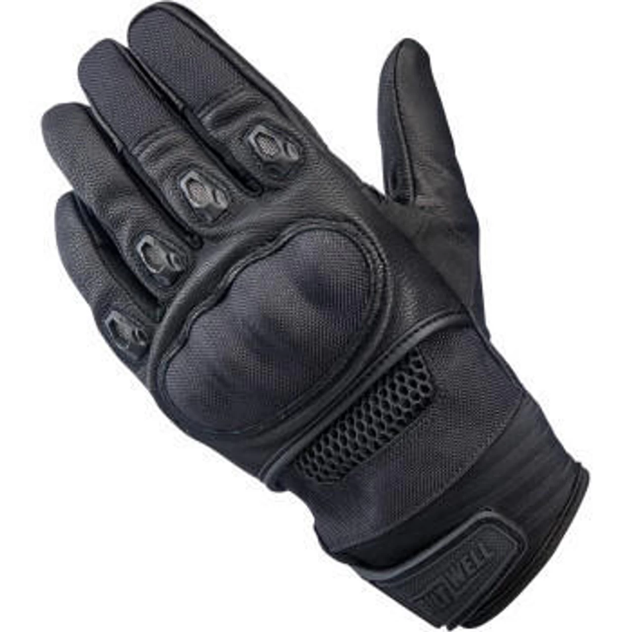 Biltwell Bridgeport Gloves - Black 2 Biltwell Bridgeport Gloves - Black - Image 2