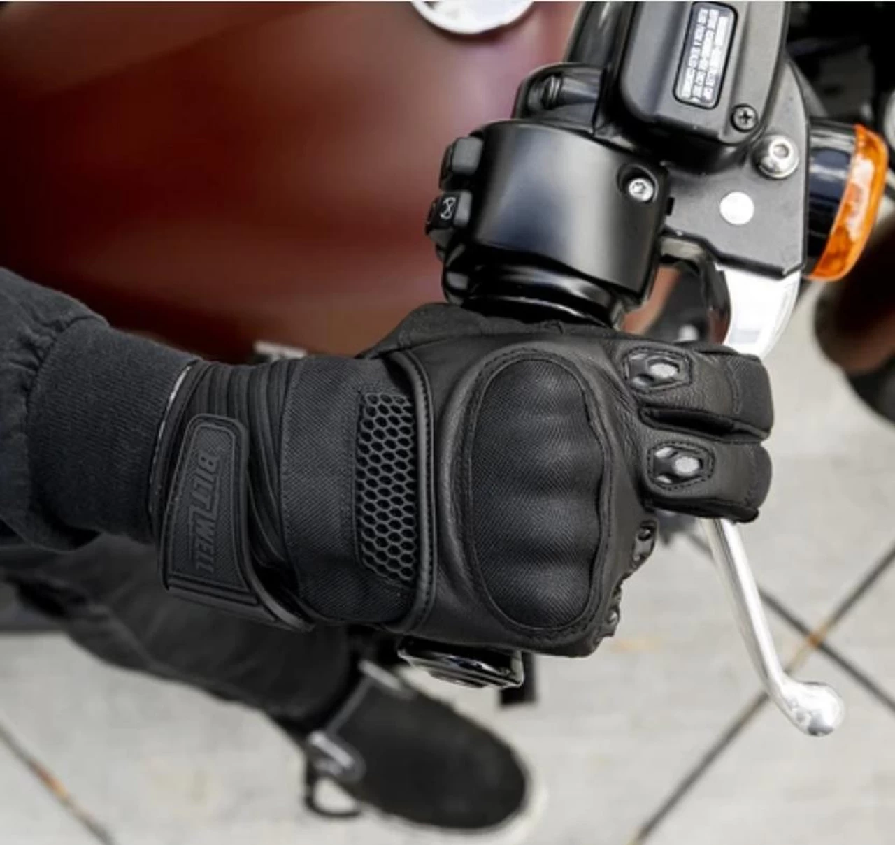 Biltwell Bridgeport Gloves - Black 15 Biltwell Bridgeport Gloves - Black - Image 15