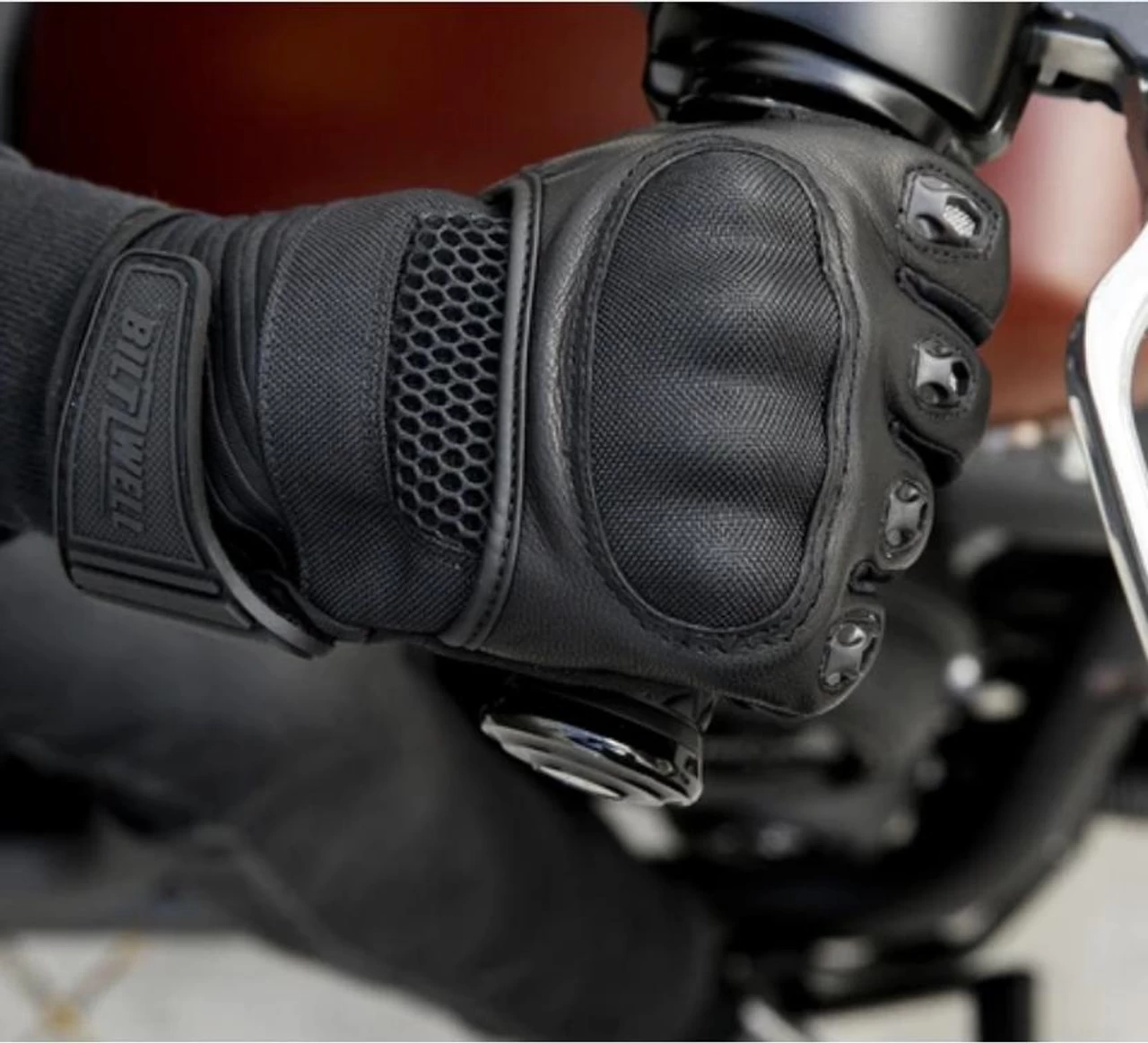 Biltwell Bridgeport Gloves - Black 18 Biltwell Bridgeport Gloves - Black - Image 18