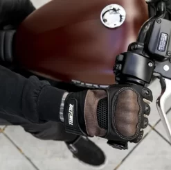 Biltwell Bridgeport Gloves - Chocolate/Black -Next stop, Motorcycle riding. biltwell bridgeport gloves chocolateblack 08770.1690488748