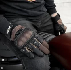 Biltwell Bridgeport Gloves - Chocolate/Black -Next stop, Motorcycle riding. biltwell bridgeport gloves chocolateblack 25589.1690489682