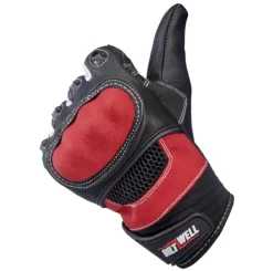 Biltwell Bridgeport Gloves - Red/Black -Next stop, Motorcycle riding. biltwell bridgeport gloves redblack 47638.1690490522