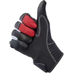 Biltwell Bridgeport Gloves - Red/Black -Next stop, Motorcycle riding. biltwell bridgeport gloves redblack 76187.1690491230