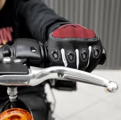 Biltwell Bridgeport Gloves - Red/Black -Next stop, Motorcycle riding. biltwell bridgeport gloves redblack 93007.1690492472