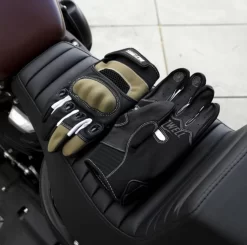 Biltwell Bridgeport Gloves - Tan/Black -Next stop, Motorcycle riding. biltwell bridgeport gloves tanblack 33855.1690491389
