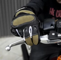 Biltwell Bridgeport Gloves - Tan/Black -Next stop, Motorcycle riding. biltwell bridgeport gloves tanblack 82183.1690491133