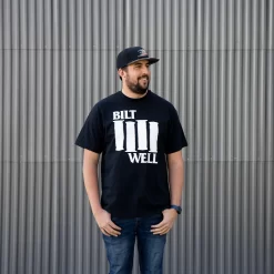 Biltwell - Damaged T-Shirt - Black -Next stop, Motorcycle riding. biltwell damaged t shirt black 97384.1690483143