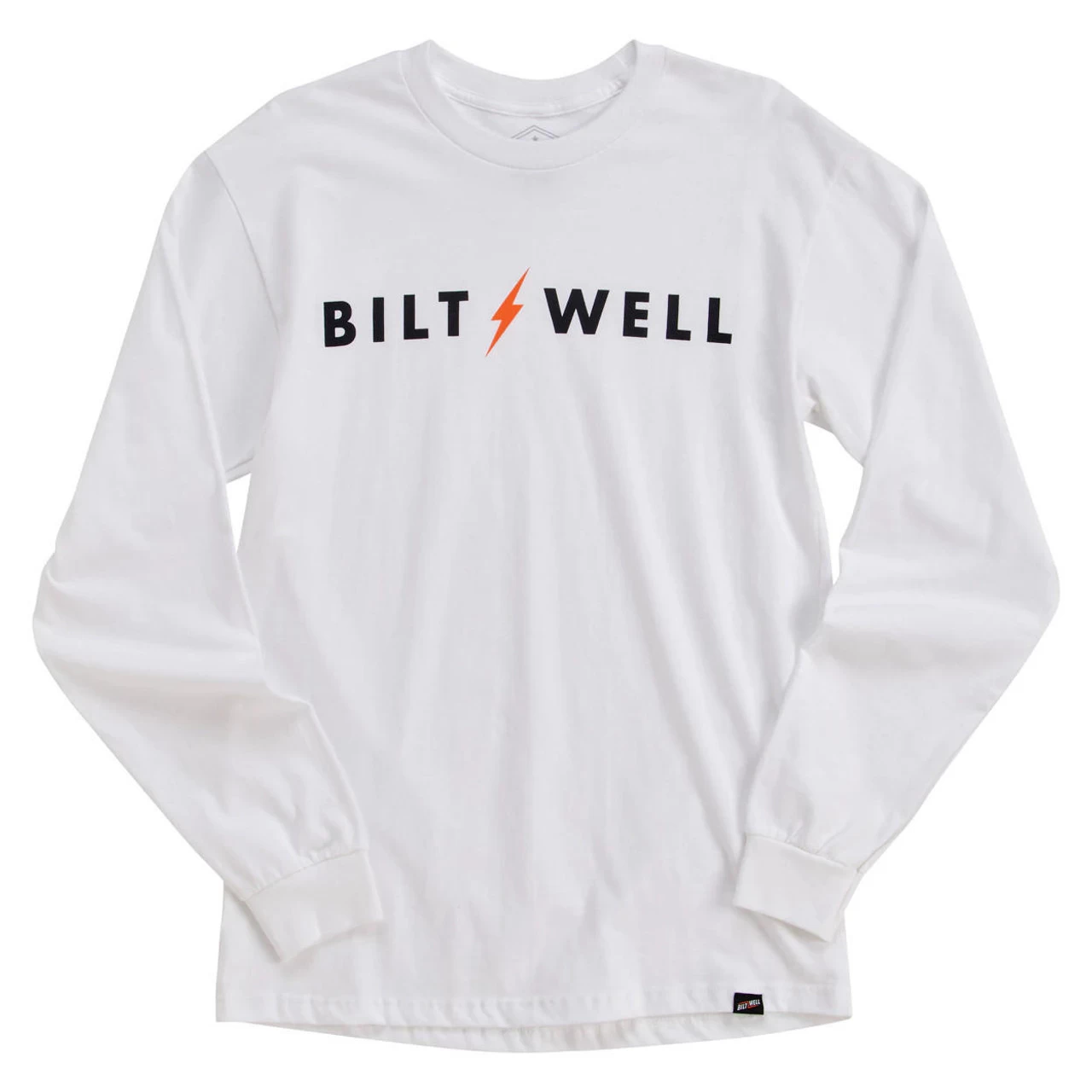 Biltwell - Futura Long Sleeve T-Shirt - White 1 Biltwell - Futura Long Sleeve T-Shirt - White