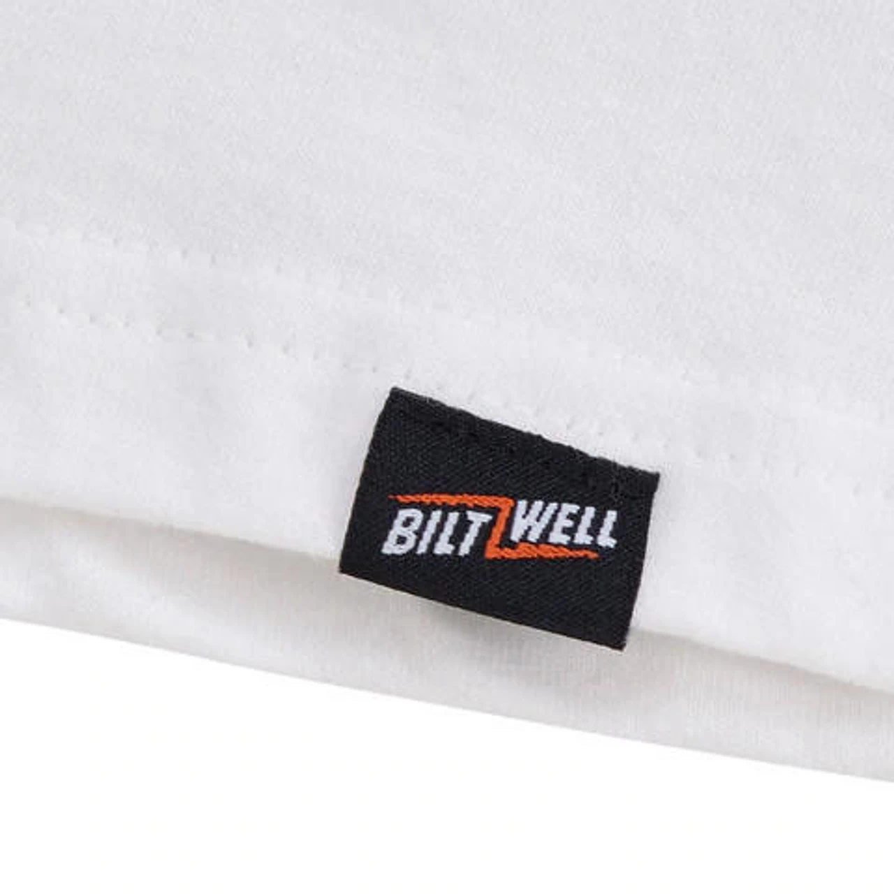 Biltwell - Futura Long Sleeve T-Shirt - White 3 Biltwell - Futura Long Sleeve T-Shirt - White - Image 3