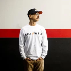 Biltwell - Futura Long Sleeve T-Shirt - White 7 Biltwell - Futura Long Sleeve T-Shirt - White -Next stop, Motorcycle riding. biltwell futura long sleeve t shirt white 77332.1690485405