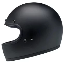 Biltwell Gringo Full Face ECE Helmet - Flat Black