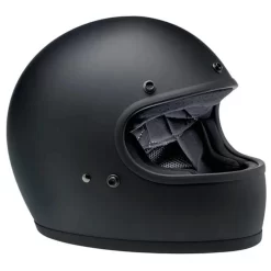 Biltwell Gringo Full Face ECE Helmet - Flat Black -Next stop, Motorcycle riding. biltwell gringo full face ece helmet flat black 55556.1691081794