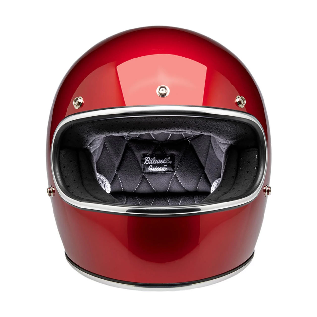 Biltwell Gringo Full Face ECE Helmet - Metallic Cherry Red 6 Biltwell Gringo Full Face ECE Helmet - Metallic Cherry Red - Image 6