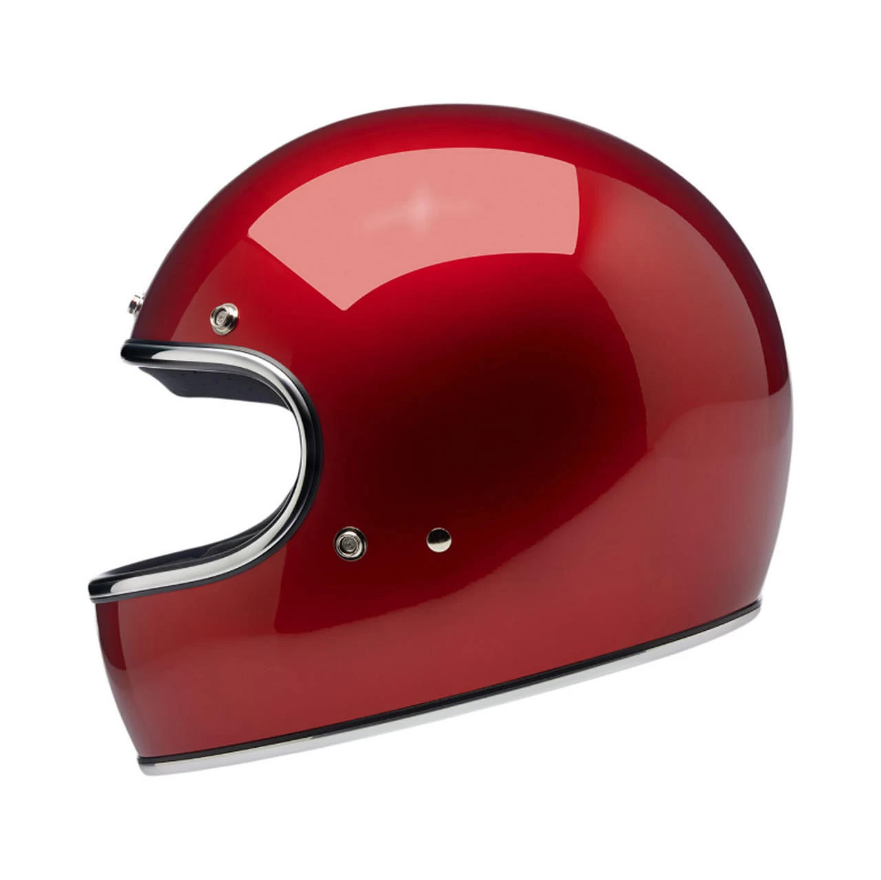 Biltwell Gringo Full Face ECE Helmet - Metallic Cherry Red 3 Biltwell Gringo Full Face ECE Helmet - Metallic Cherry Red - Image 3
