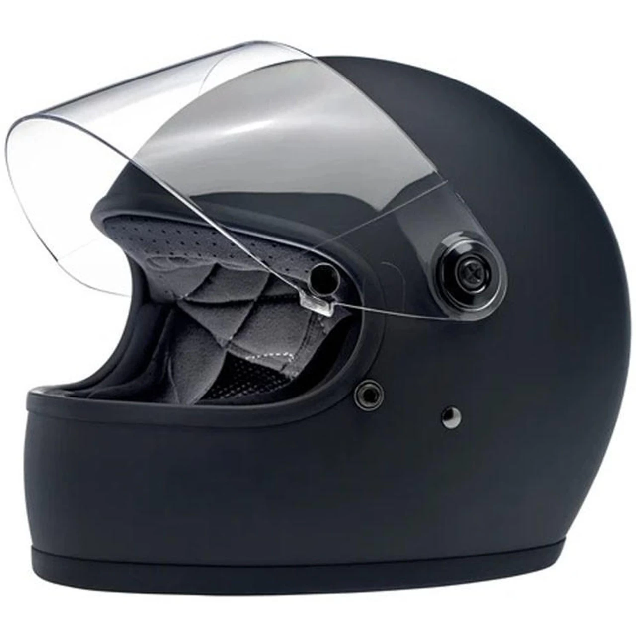 Biltwell Gringo S Full Face ECE Helmet - Flat Black 3 Biltwell Gringo S Full Face ECE Helmet - Flat Black - Image 3