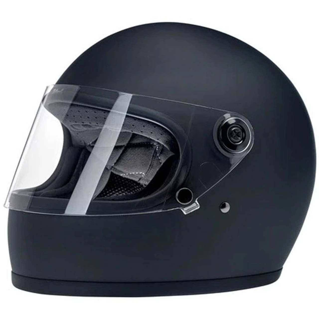 Biltwell Gringo S Full Face ECE Helmet - Flat Black 2 Biltwell Gringo S Full Face ECE Helmet - Flat Black - Image 2