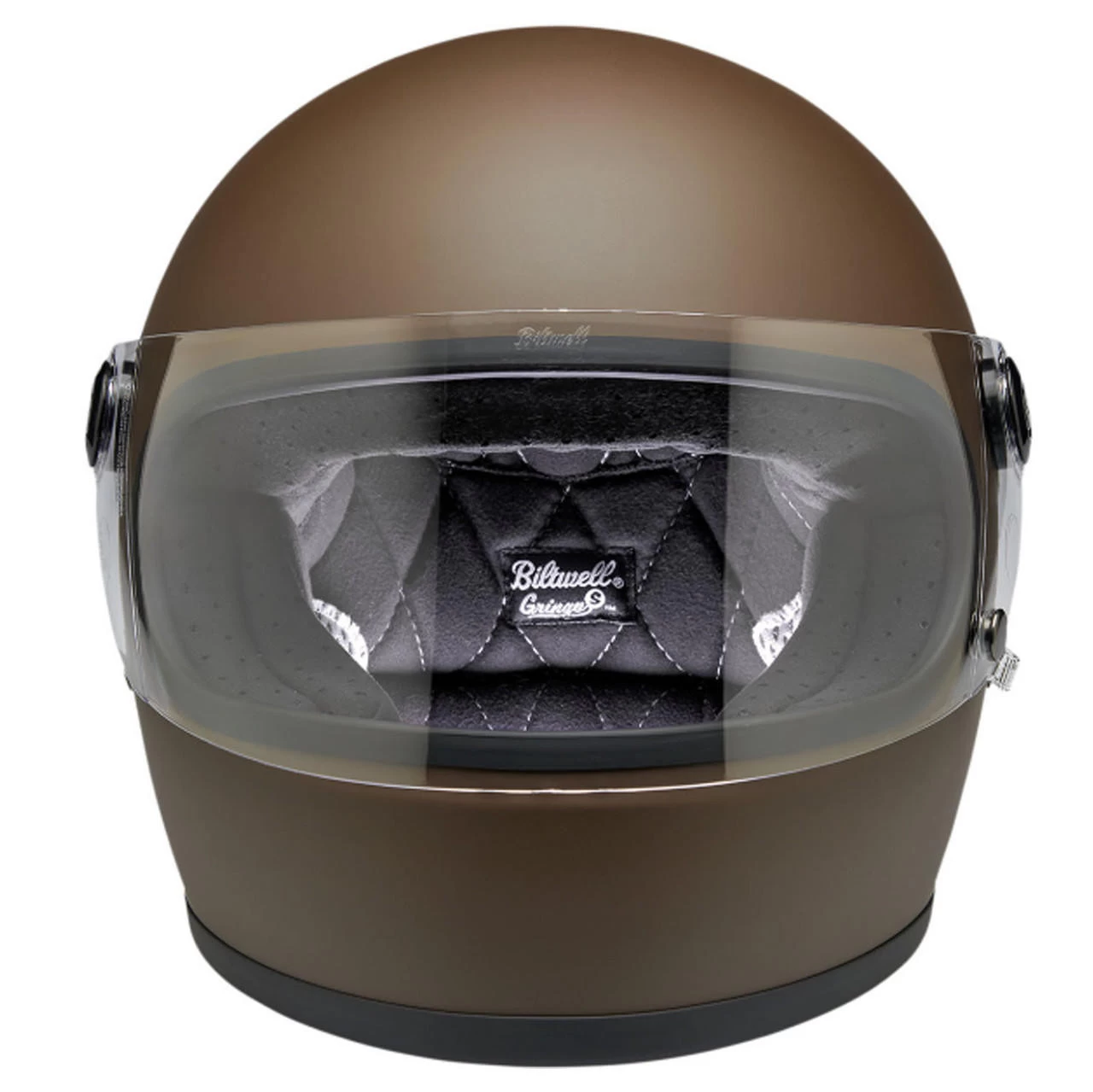 Biltwell Gringo S Full Face ECE Helmet - Flat Chocolate 6 Biltwell Gringo S Full Face ECE Helmet - Flat Chocolate - Image 6