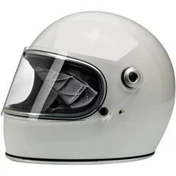 Biltwell Gringo S Full Face ECE Helmet - Gloss White