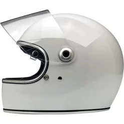 Biltwell Gringo S Full Face ECE Helmet - Gloss White -Next stop, Motorcycle riding. biltwell gringo s full face ece helmet gloss white 53365.1691080024
