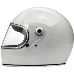 Biltwell Gringo S Full Face ECE Helmet - Gloss White -Next stop, Motorcycle riding. biltwell gringo s full face ece helmet gloss white 75008.1691085096