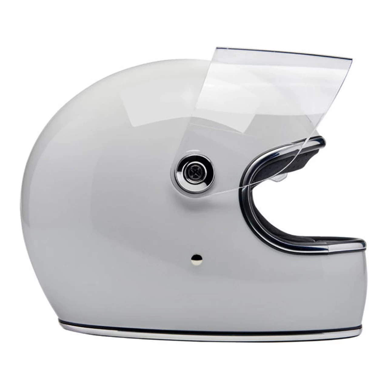 Biltwell - Gringo S Helmet - Gloss White 6 Biltwell - Gringo S Helmet - Gloss White - Image 6