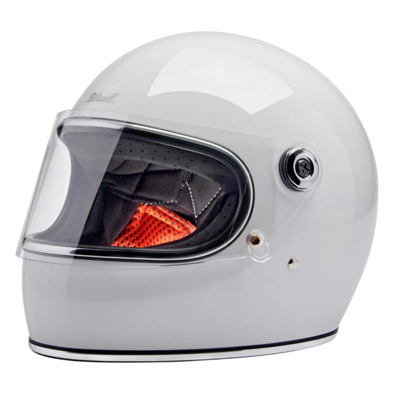 Biltwell - Gringo S Helmet - Gloss White 1 Biltwell - Gringo S Helmet - Gloss White