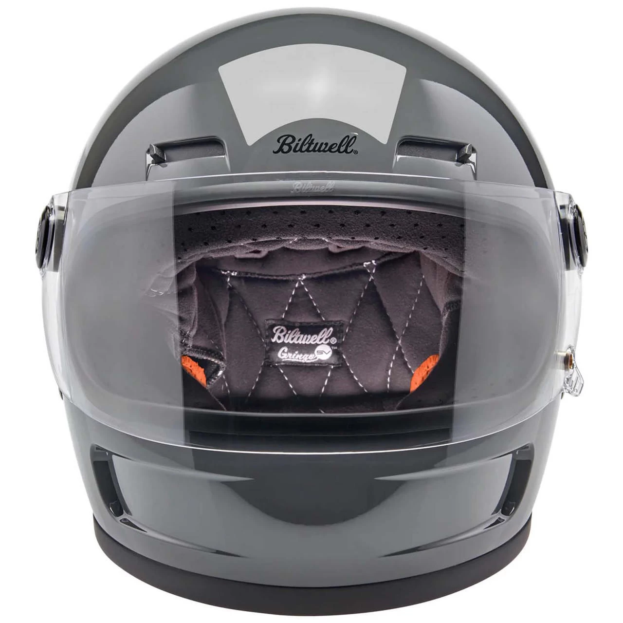 Biltwell - Gringo SV Helmet - Gloss Storm Gray 10 Biltwell - Gringo SV Helmet - Gloss Storm Gray - Image 10