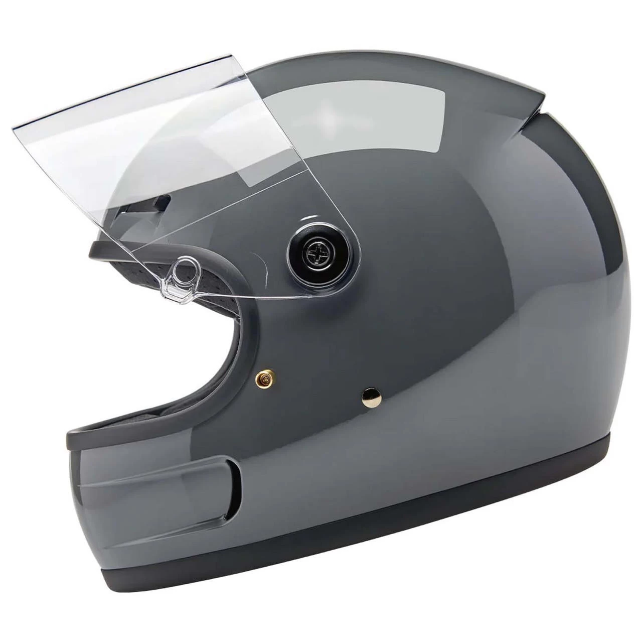 Biltwell - Gringo SV Helmet - Gloss Storm Gray 2 Biltwell - Gringo SV Helmet - Gloss Storm Gray - Image 2