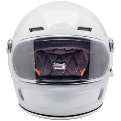 Biltwell - Gringo SV Helmet - Gloss White -Next stop, Motorcycle riding. biltwell gringo sv helmet gloss white 34040.1692982389