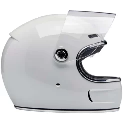 Biltwell - Gringo SV Helmet - Gloss White -Next stop, Motorcycle riding. biltwell gringo sv helmet gloss white 69666.1692985345
