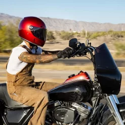 Biltwell - Gringo SV Helmet - Metallic Cherry Red -Next stop, Motorcycle riding. biltwell gringo sv helmet metallic cherry red 44836.1692985302