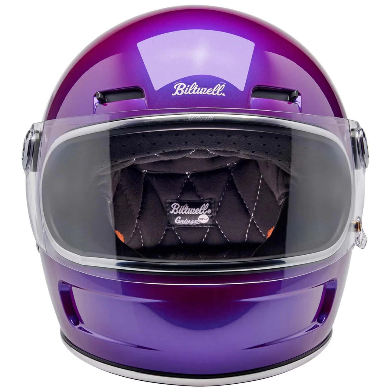 Biltwell - Gringo SV Helmet - Metallic Grape 10 Biltwell - Gringo SV Helmet - Metallic Grape - Image 10